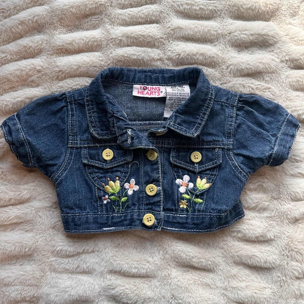 Y2K Denim Kids Jacket
